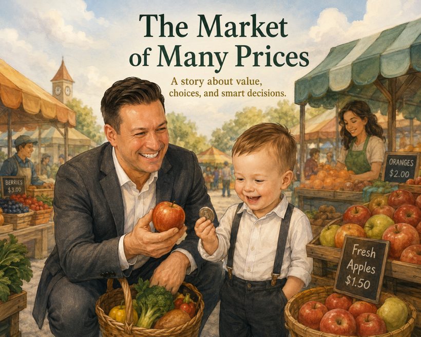 The Market of Many Prices cover
